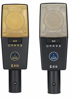 AKG/爱科技 C414 XLII/XLS专业录音直播K歌电容话筒多指向大振膜