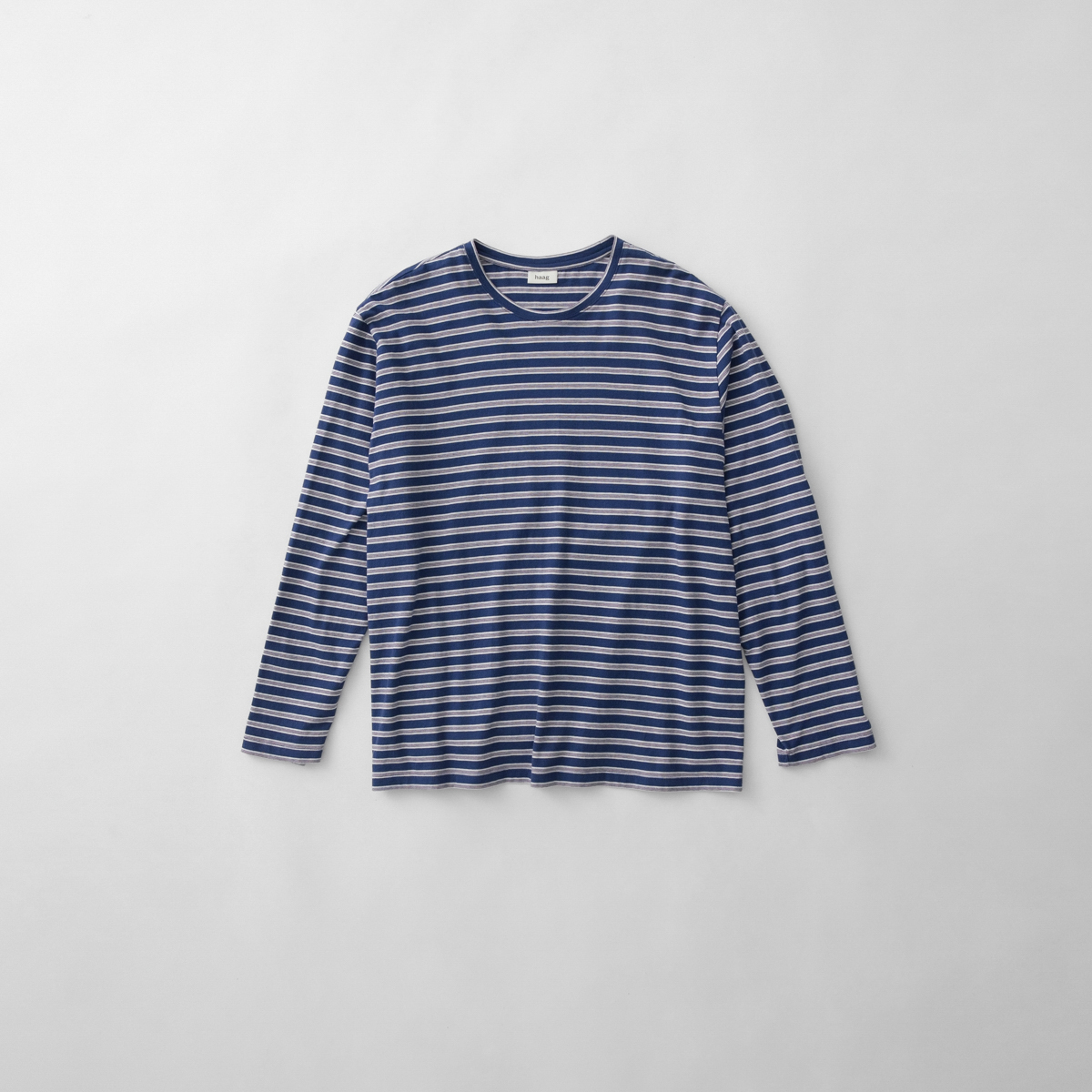 【haag直营】25春季条纹长袖T恤a comfy stripe t-sh