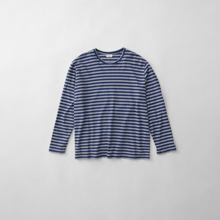 条纹长袖 T恤a comfy 25春季 stripe haag直营