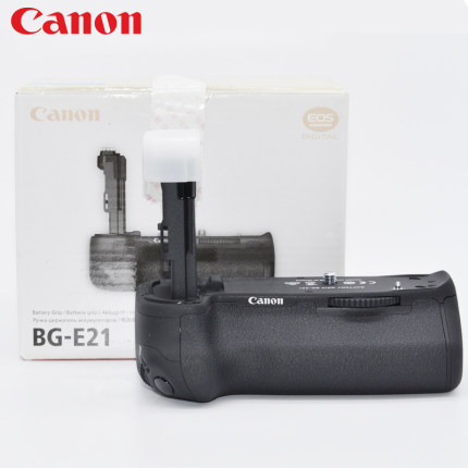 Canon/佳能原装6D2手柄BG-E21电池盒EOS 6D Mark II单反相机竖拍手柄LP-E6N E6NH 电池匣