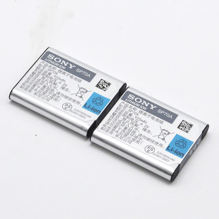 索尼 SP70 SP70A MHS-TS20 TS22 TS10 MDR-100 MHS-FS2 FS3  原装无线耳机锂电池