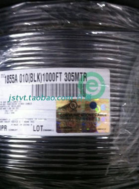 BELDEN百通1855A超细75-2.5高清1080i 同轴4.5G电缆 mini RG59/U