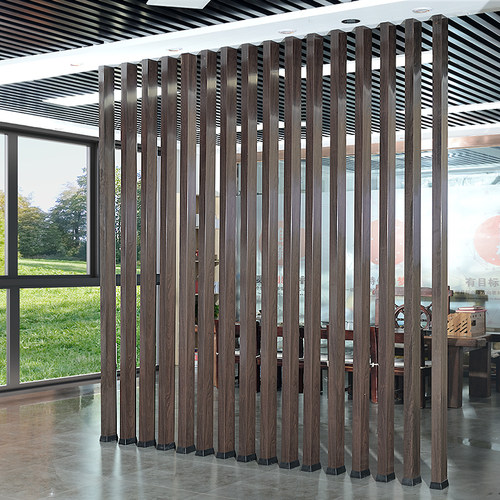 木纹方通隔断型材方通铝方管方管