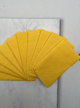 丽拓包邮10片装黄色奶皮冻干面膜纸干布自带精华液清水可敷便携式