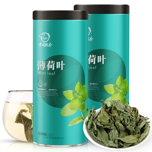 干薄荷叶茶新鲜颗粒薄荷茶叶食用清凉茶可配柠檬片泡水喝的