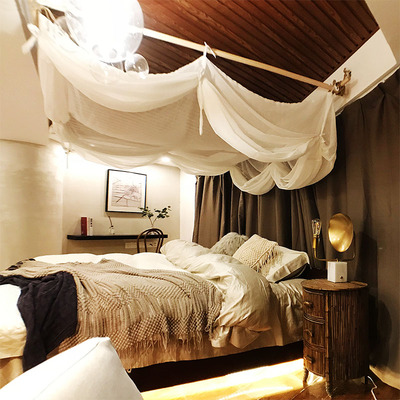 个性装饰蚊帐防蚊遮光东南亚风纱