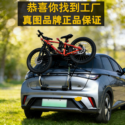 防脱后挂式suv自行车架