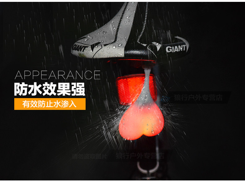 Eclairage pour vélo ZENTORACK - Taillights - Ref 2400942 Image 4