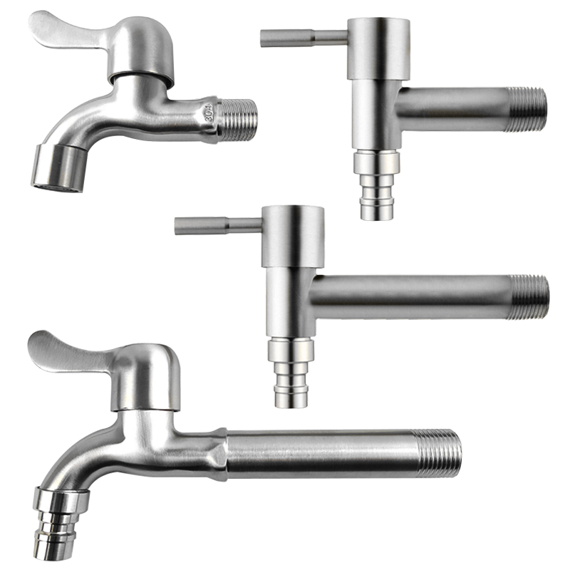 洗衣机龙头不锈钢加长