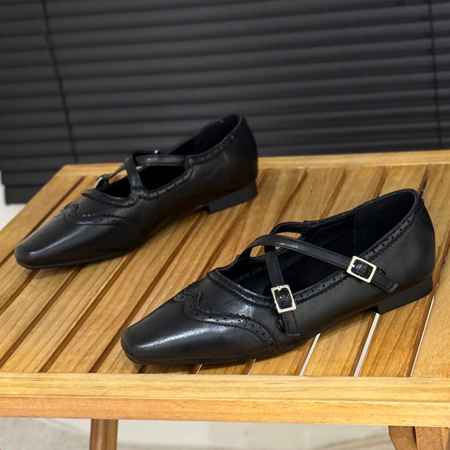 法式复古风方头玛丽珍鞋女2026春季新款交叉带平底浅口单鞋小皮鞋,女鞋,玛丽珍鞋,淘宝优惠券,粉丝福利购,淘宝优惠卷