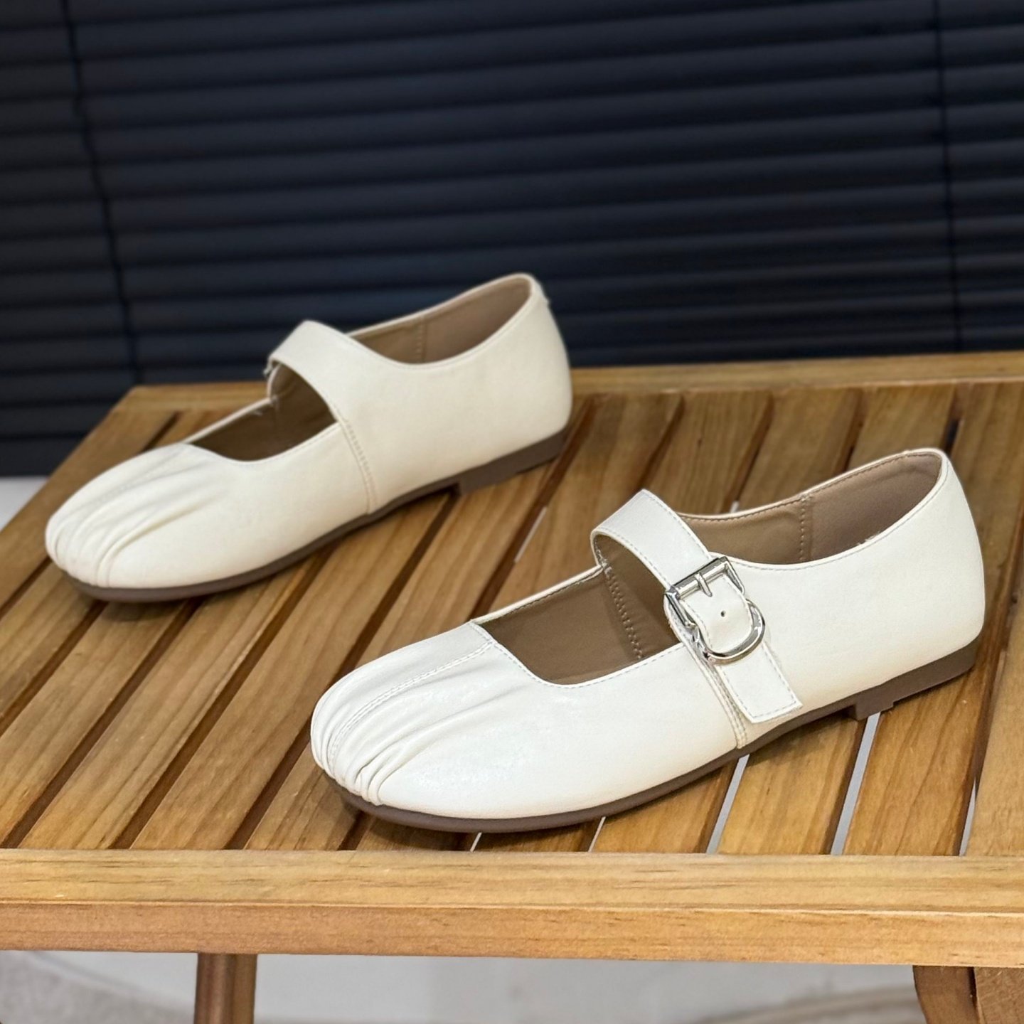 法式玛丽珍鞋女2026年春季新款一字扣平底单鞋舒适百搭浅口芭蕾鞋,女鞋,玛丽珍鞋,淘宝优惠券,粉丝福利购,淘宝优惠卷
