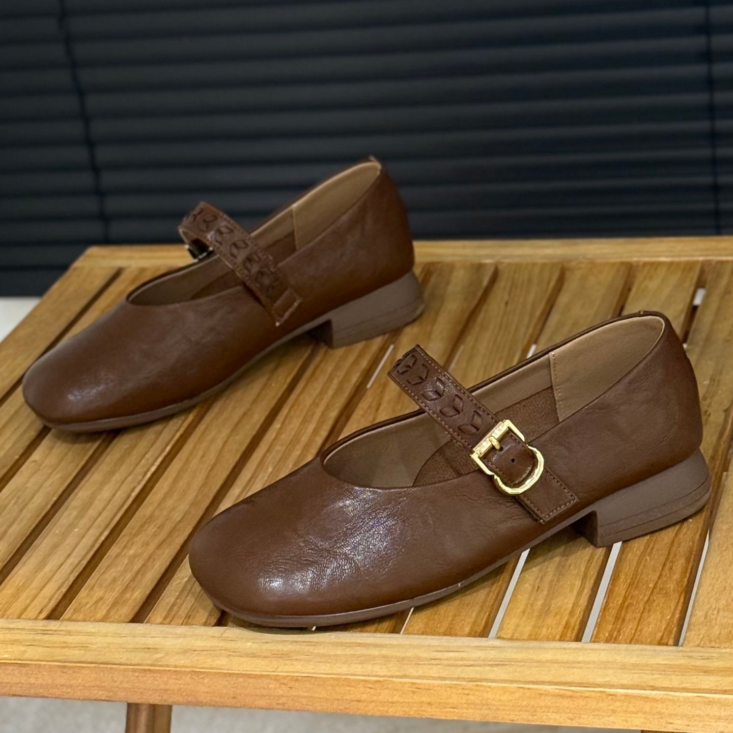 一字带低跟玛丽珍鞋女2026春季新款平底浅口单鞋法式小皮鞋配裙子,女鞋,玛丽珍鞋,淘宝优惠券,粉丝福利购,淘宝优惠卷