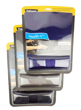 Fellowes范罗士91812/91839/91840丝质护腕鼠标垫游戏办公通用