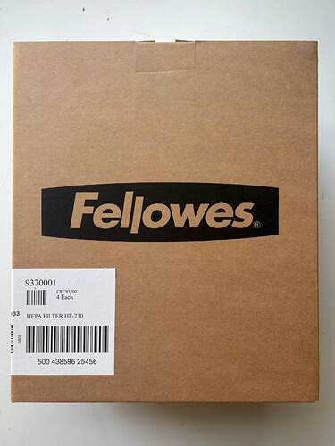 Fellowes范罗士AP230/DX55空气净化器活性炭HEPA过滤原装甲醛滤网