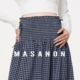 MASANON孕妇半身裙秋装 孕期穿搭半裙小个子托腹裙子春秋 2026新款