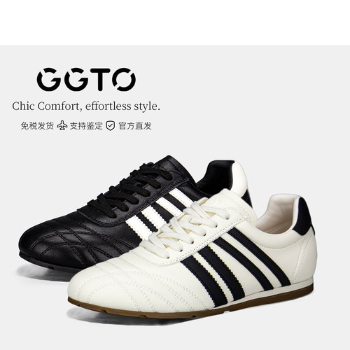 GGTO韩国设计师软底德迅鞋女