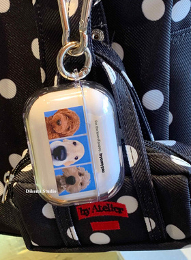 韩国ins小众博主同款治愈狗狗无线蓝牙耳机套软壳适用苹果airpods 4/3/2代耳机保护套airpods pro2透明壳