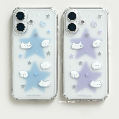 韩国ins小众可爱少女心星星小猫