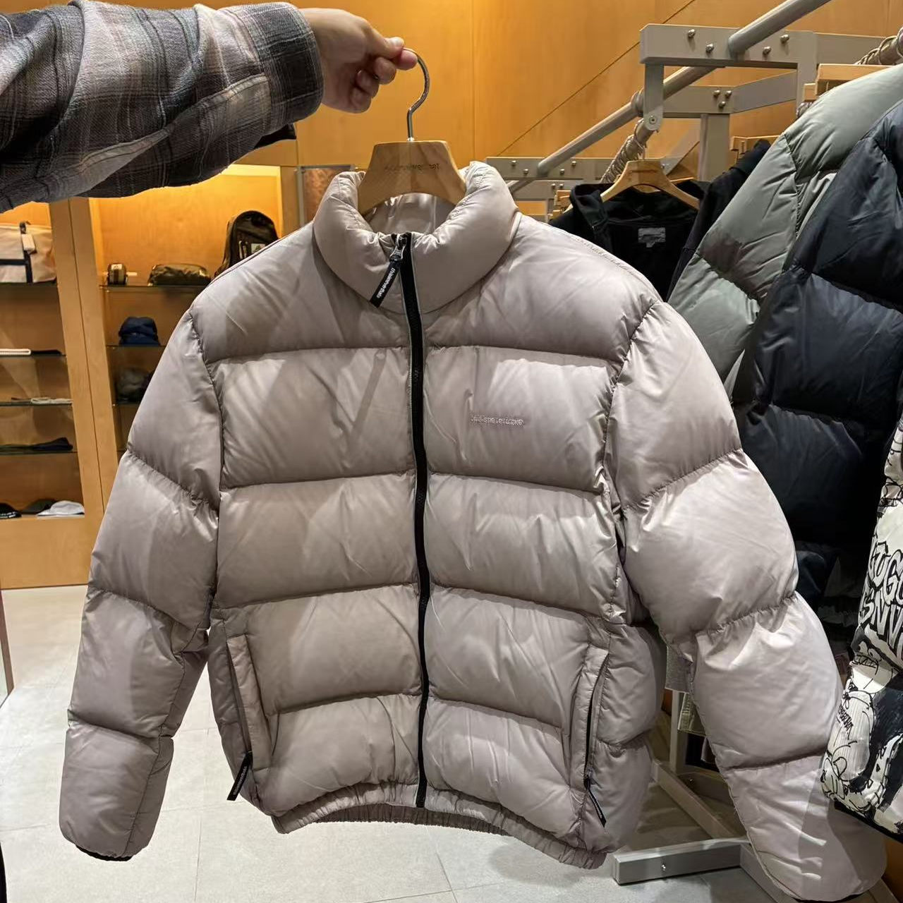 保暖舒适立领羽绒服外套