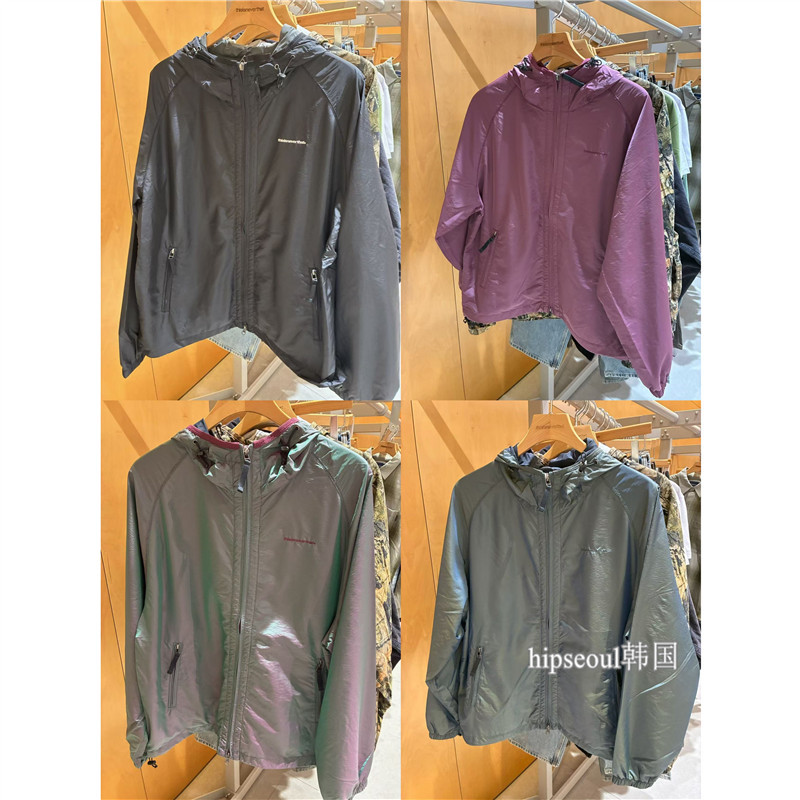 THISISNEVERTHAT2025秋冬新款 休闲简约logo刺绣拉链防风夹克外套