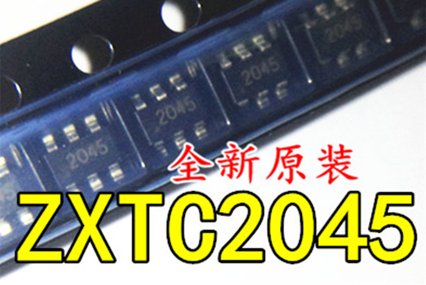 ZXTC2045E6TA  2045  液晶电源芯片 CJ2045 双40V互补晶体管 全新