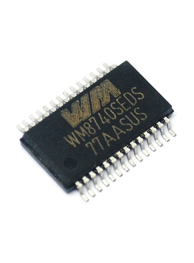 全新原装 WM8740  WM8740SEDS数模转换器 贴片SSOP-28