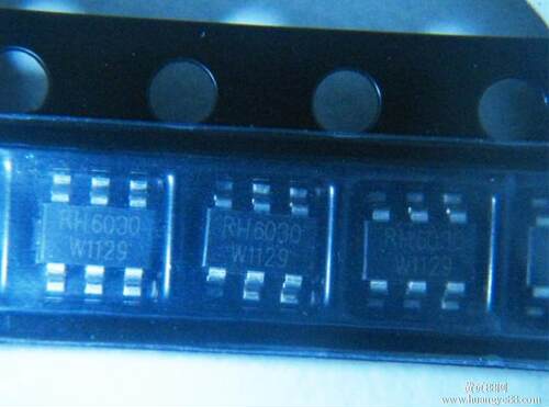 RH6030 融合单键触摸按键IC 单声道电容式触摸 SOT23-6全新原装