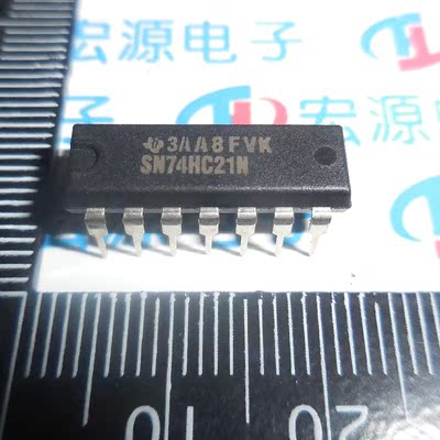SN74HC21N 逻辑-栅极和逆变器 直插DIP-14 全新原装