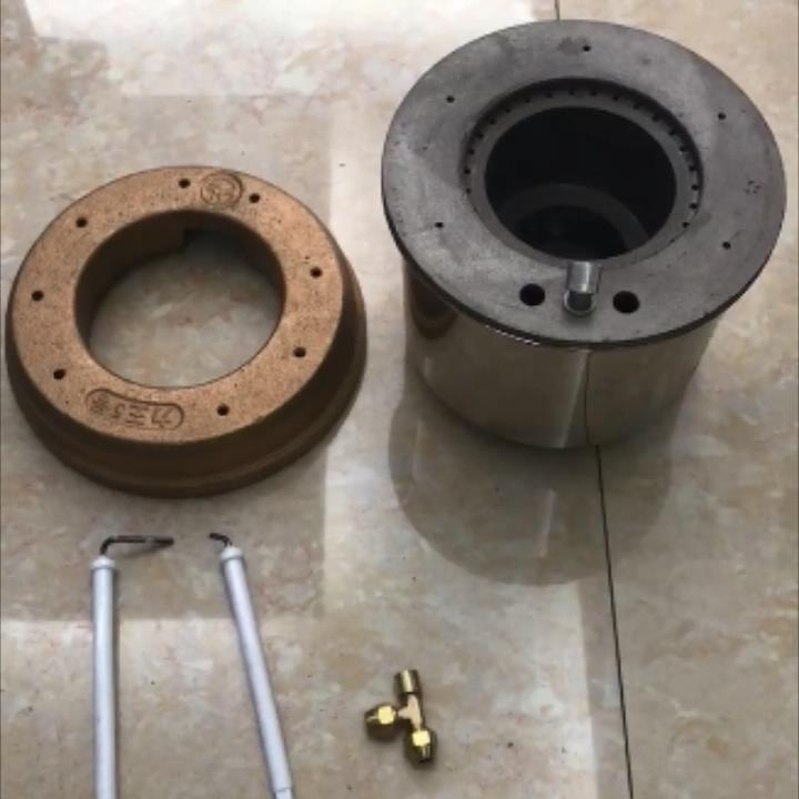 燃气灶厨具力王环保节能连体炉头