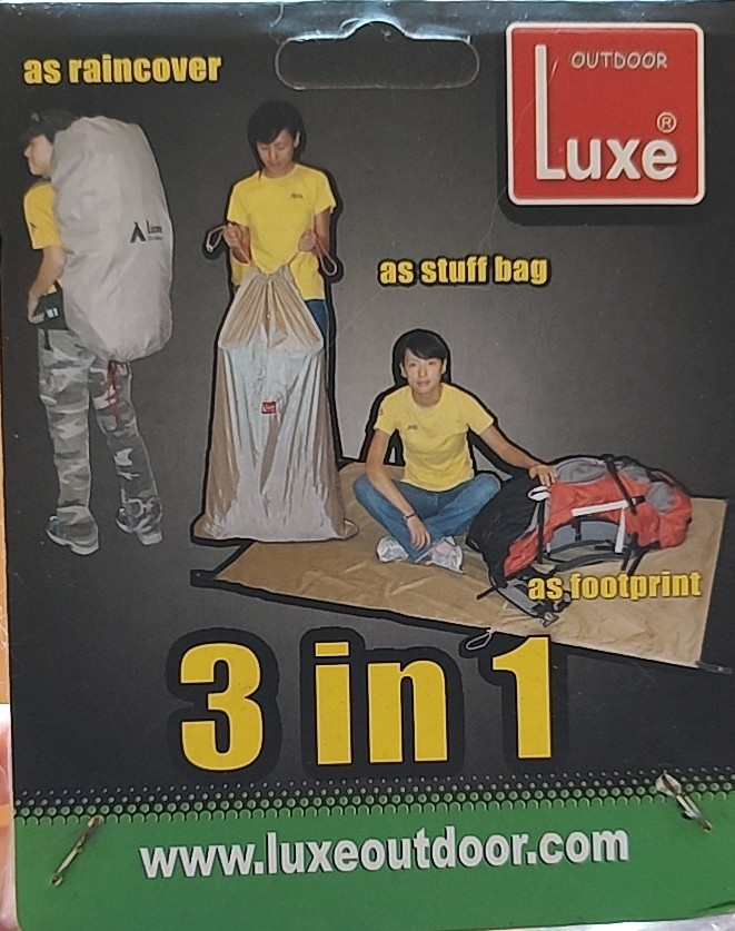 Luxe 三合一地席防雨罩托运袋