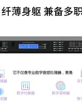 狮乐（SHILE）YD-901音频处理器数字DSP信号处理器二进六出