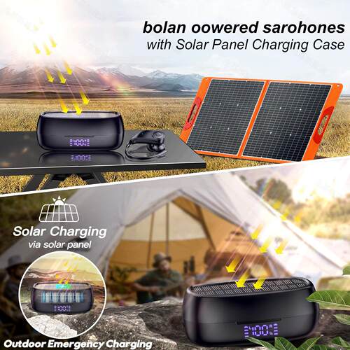 爆轻款IB化C贴片单ALC晶ETFE柔性能太阳能板户外量太阳耳机发电器
