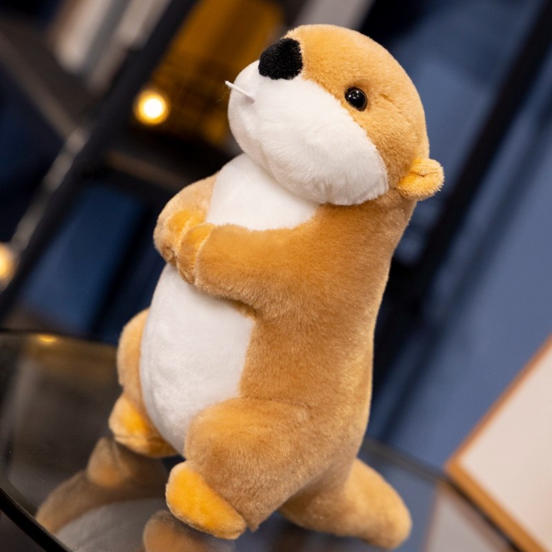 可爱哪吒土拨鼠玩偶抱睡公仔娃娃抱枕女生毛绒玩具儿童生日礼物