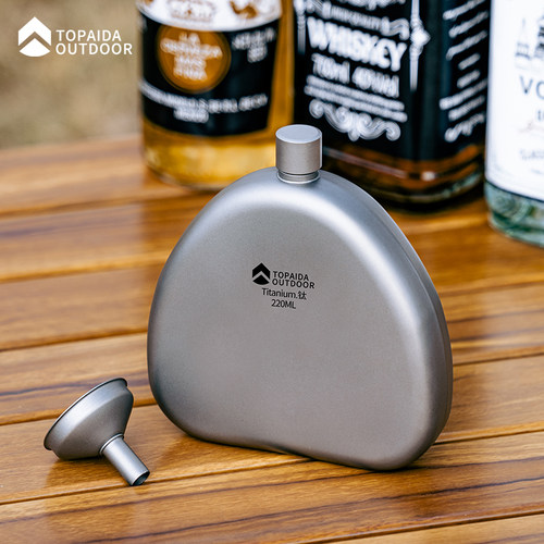 TOPAIDA纯钛加厚户外水壶