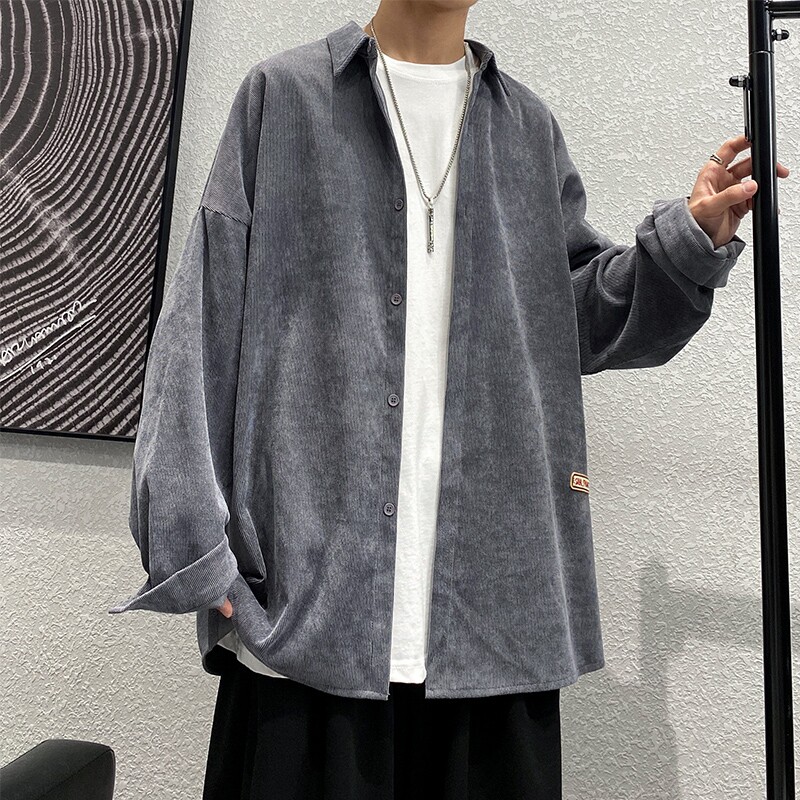 2026新款春秋季男款休闲韩版衬衫