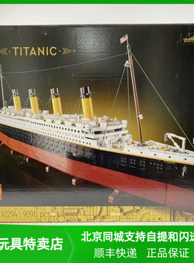 LEGO乐高10294泰坦尼克号邮轮男孩女孩拼装积木玩具 情人节礼物