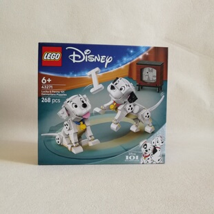 乐高迪士尼43271《101 忠狗》幸运星和佩妮迪士尼拼搭积木玩具