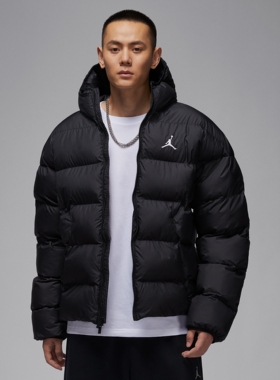 耐克乔丹男子宽松夹克冬季新款保暖防泼水棉服外套JORDAN HV0533