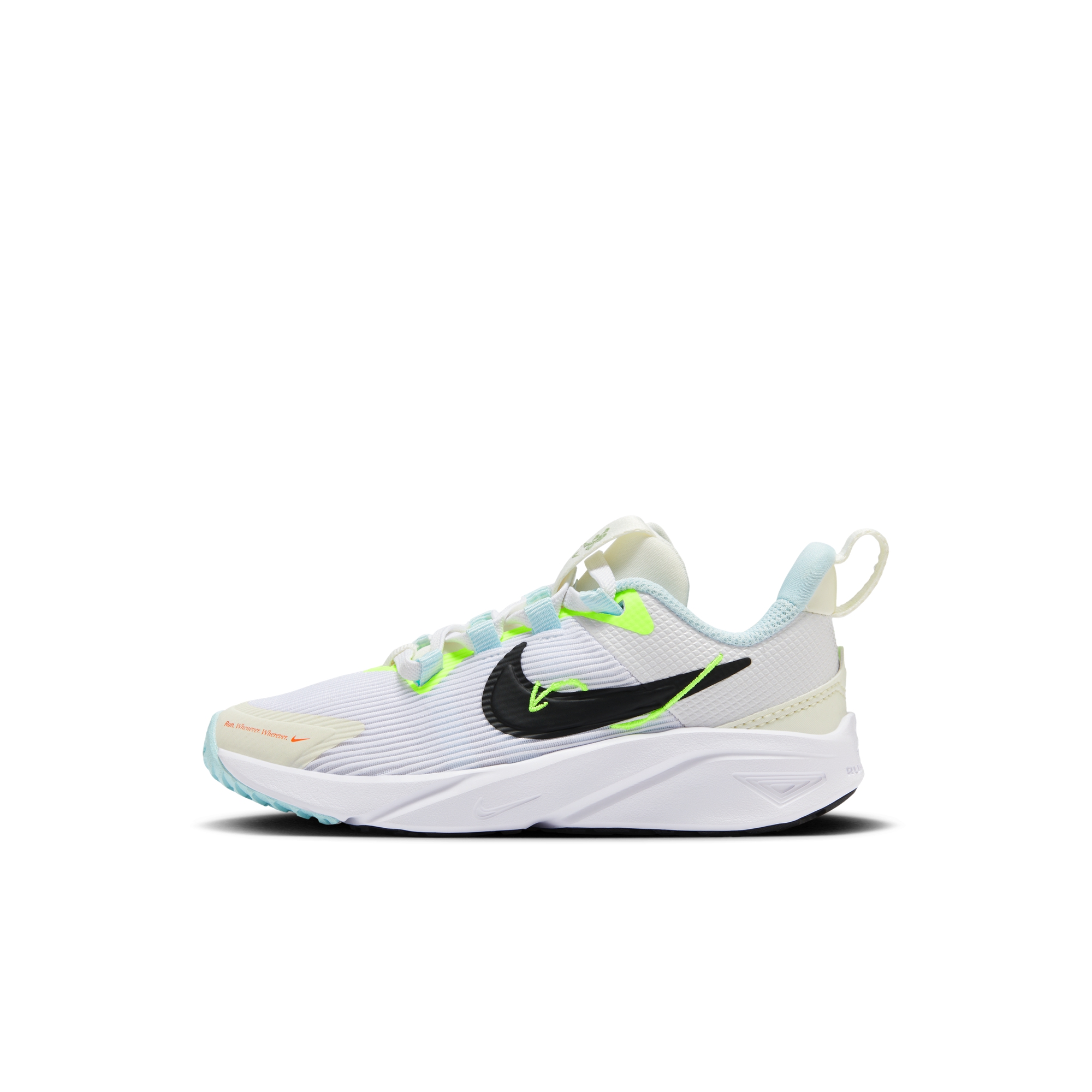 Nike耐克官方STAR RUNNER 4幼童运动鞋新款平衡车免系鞋带HQ3470