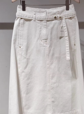潮流直邮  韩国专柜代购 SJSJ 25夏 牛仔半身裙SJ2F5NSC293W