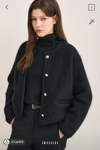 24冬 小香短外套SJ2EBWJCQ82W 韩国SJSJ正品 潮流直邮