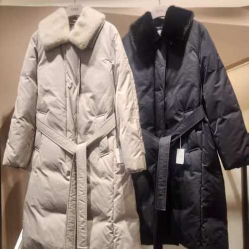 潮流直邮 韩国SJSJ正品 25冬  时尚长款通勤羽绒服SJ2FB-QOT142W