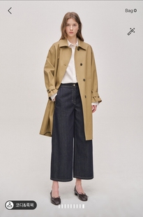 休闲风衣SJ2G1WCT621W 26春 潮流直邮 韩国SJSJ正品