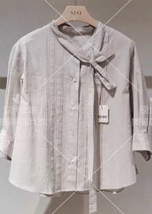 SJ2G3 潮流直邮 26年春衬衫 SJSJ正品 WBL072W 韩国