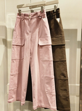 潮流直邮 韩国 O'2nd 奥蔻 24冬 休闲阔腿裤O22EBWPC346W