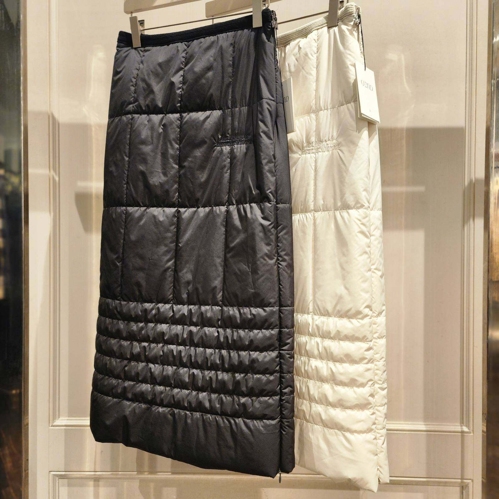 潮流直邮 韩国 O'2nd 奥蔻 24冬 时尚夹棉半身裙O22EAWSC433W,女装/女士精品,半身裙,淘宝优惠券,粉丝福利购,淘宝优惠卷