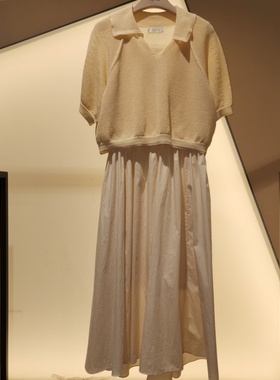 潮流直邮 SJSJ 韩国代购 2024夏 连衣裙 SJ2E5-KOP146W/WM