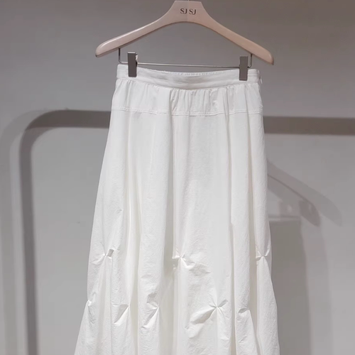 潮流直邮  韩国SJSJ专柜代购  25夏 休闲半身裙SJ2F5WSC194W