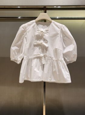 潮流直邮 韩国O'2nd 奥蔻 26春  时尚短袖衬衫O22G3WTO421W