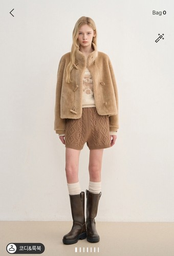 潮流直邮 韩国SJSJ正品 25冬 时尚短外套SJ2FBWOT243W